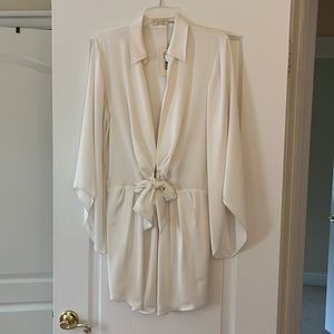 Ramy Brook Penny Dress, Ivory, Size Medium, NWT